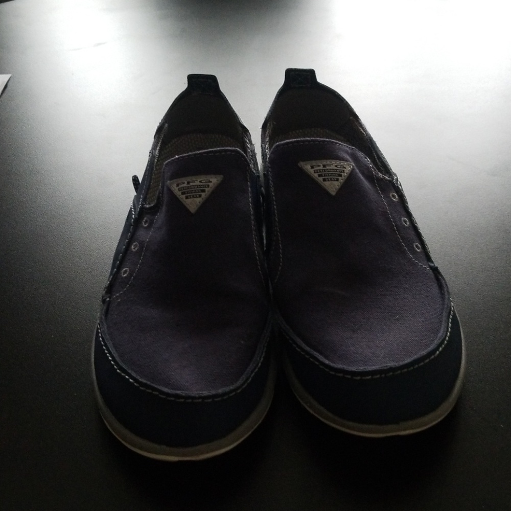 Columbia PFG slip ons